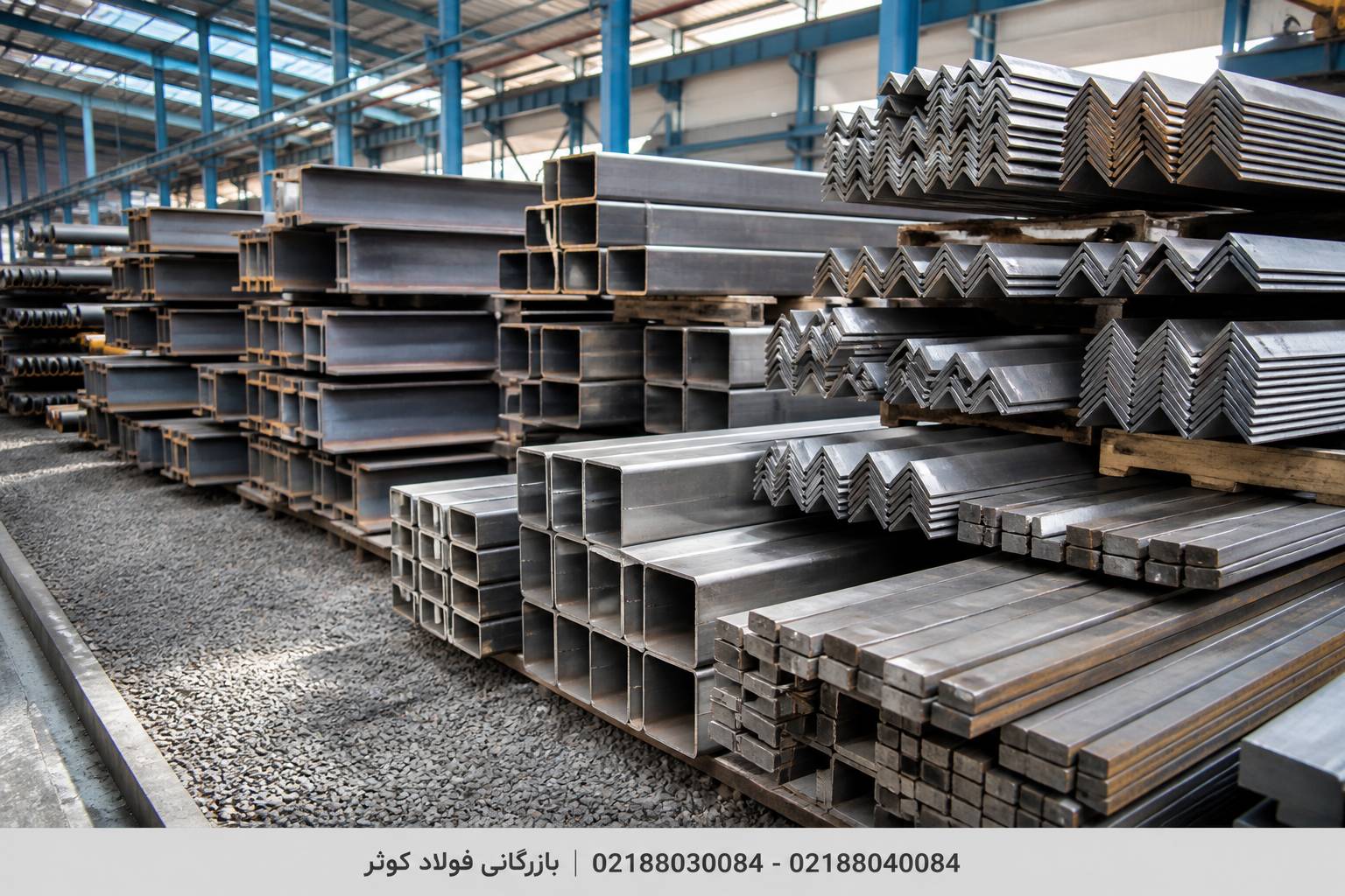 عرضه انواع آهن آلات صنعتی
