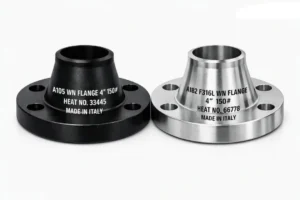 فلنج گلودار صنعتی (Weld Neck Flange)