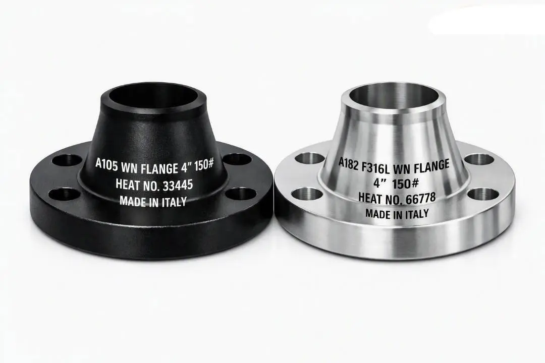 فلنج گلودار صنعتی (Weld Neck Flange)